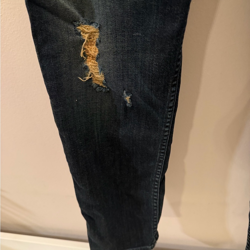 Mother "The Pixie Dropout" Button Fly Distressed … - image 4